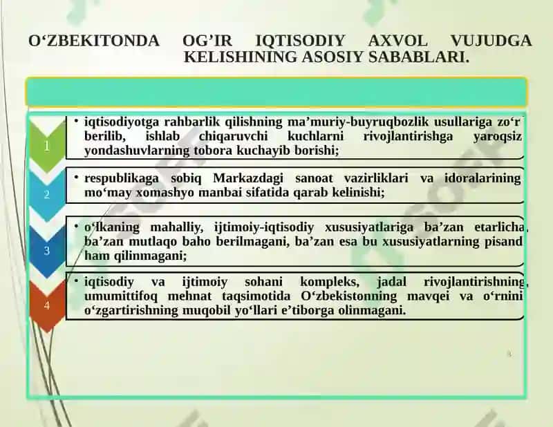 O‘zbekistonning eng yangi tarixi 8
