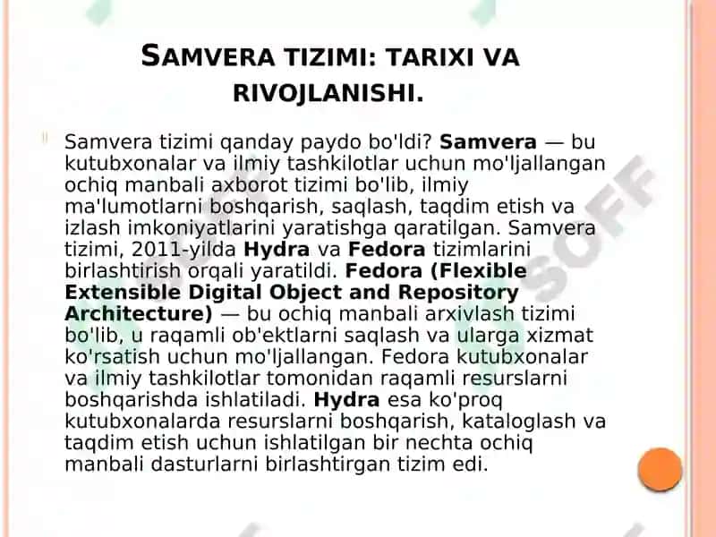 "Samveraochiqaxborotkutubxonalartizimi" 8