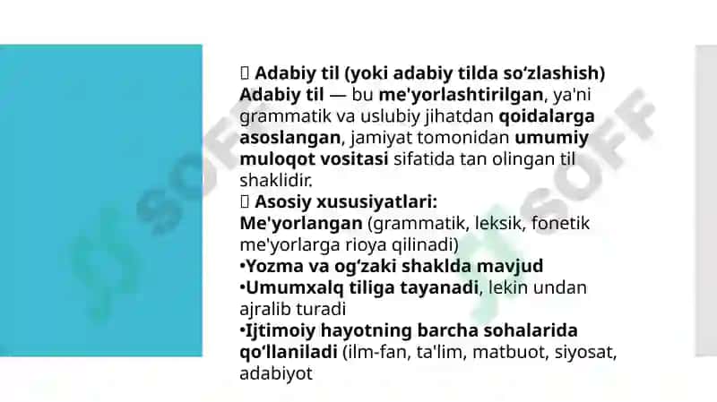 ADABIY TIL VA SHEVALAR 8