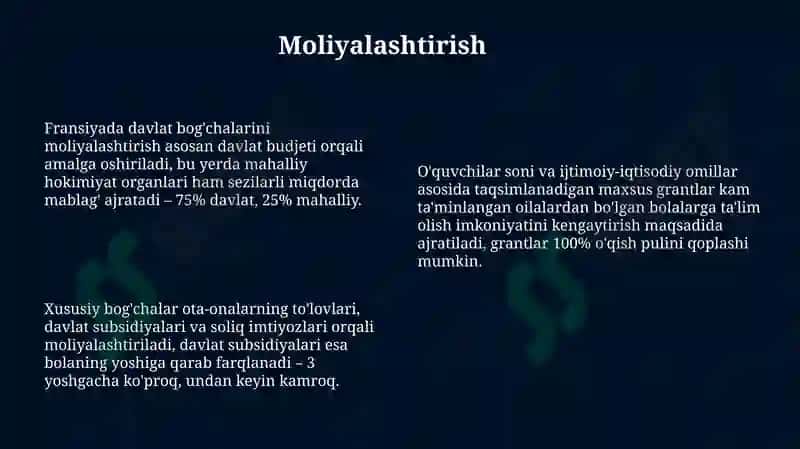 Fransiyada maktabgacha ta'lim tizimi 8