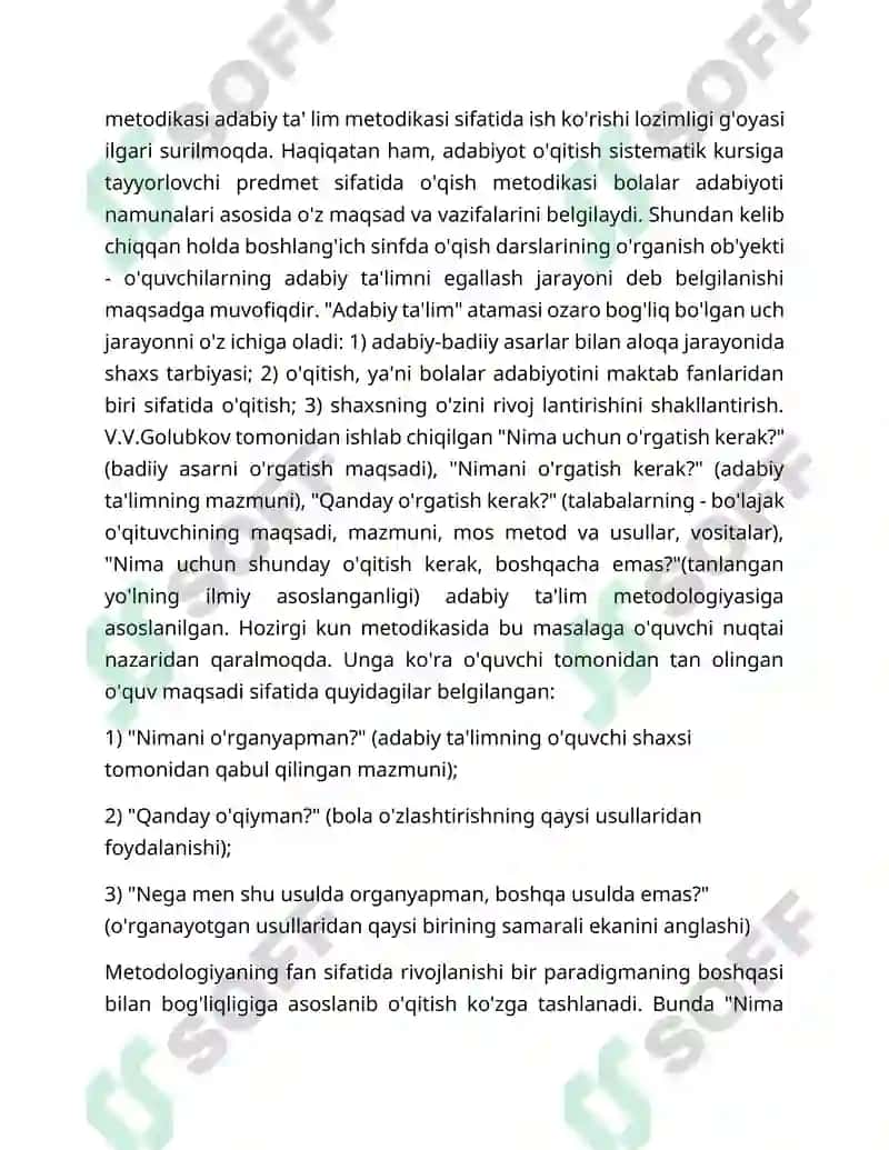 O’QISH DARSLARIDA "OLTIN KUZ" MAVZUSINI ÒRGANISH 8