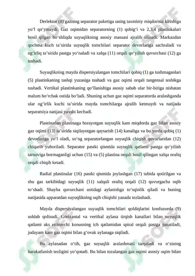 Separatsiyalash jarayonini avtomatlashtirish Sanoatni 8