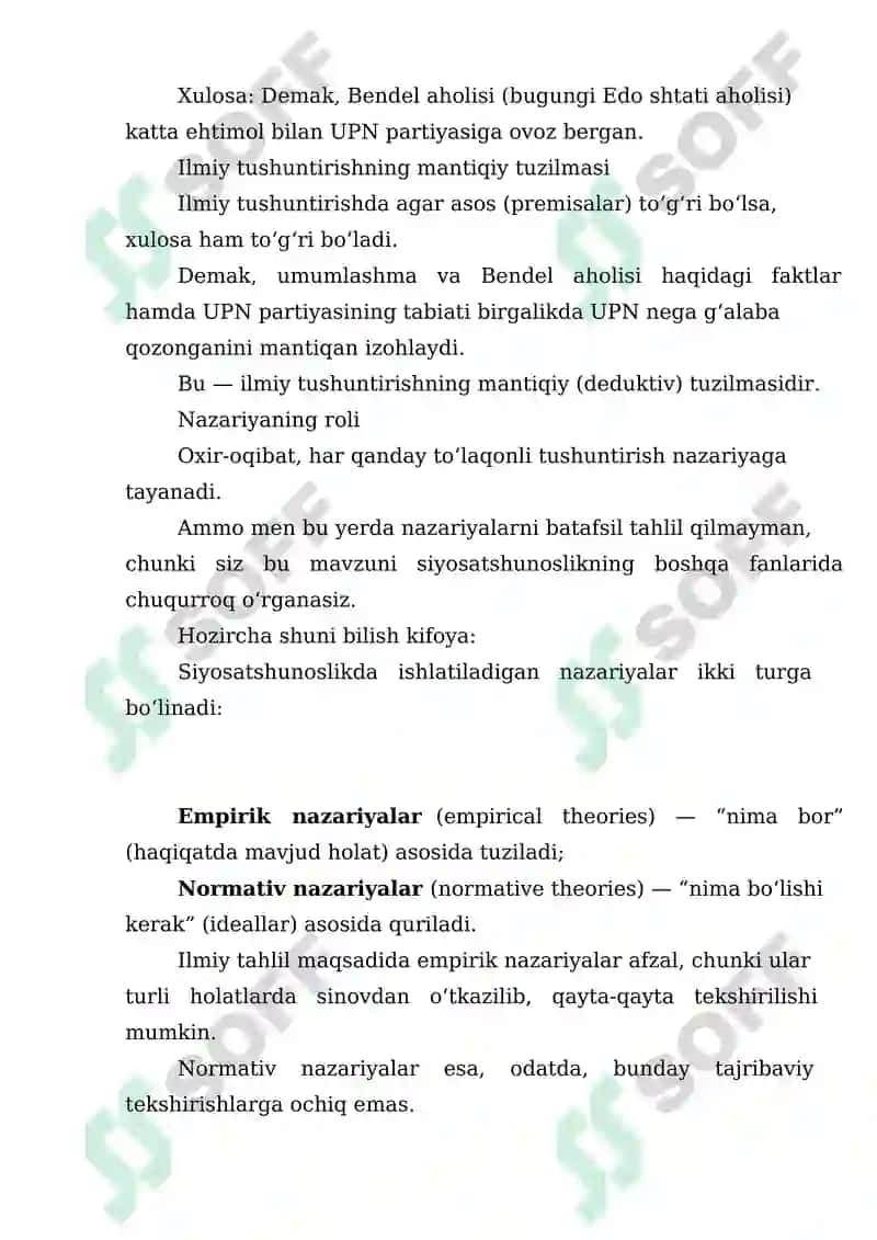 Siyosiy Tahlil va Siyosat Fani 8
