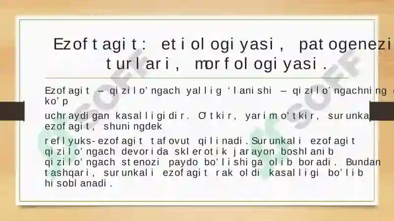 Gastritlar,yara kasalligi,ishemik kasalliklari 8