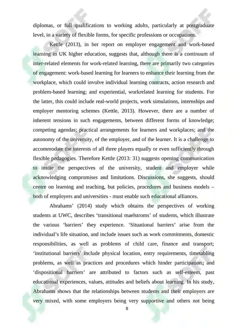 Lifelong Learning and Flexible Provision 8