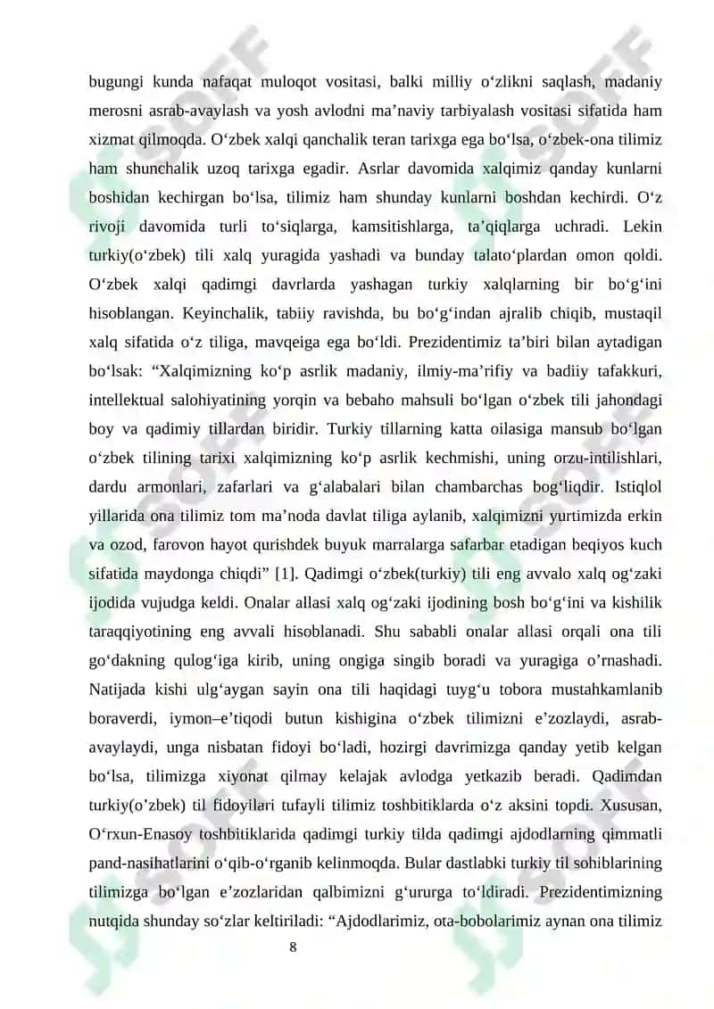 o'zbek tili leksikasida o'zlashma qatlam 8