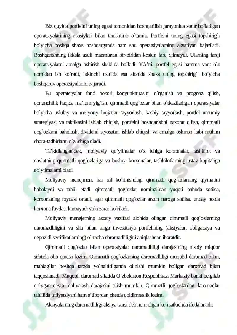 Investitsion faoliyatni boshqarish 8