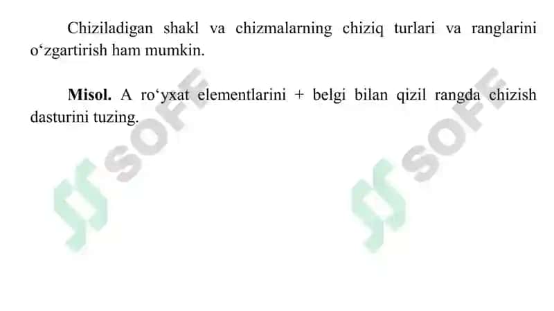 PYTHONDA MODULLAR. GRAFIK MODULLAR BILAN ISHLASH 8