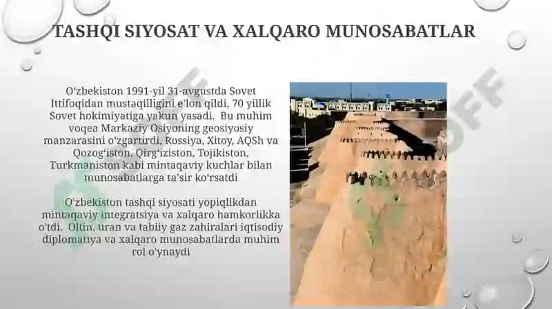 Mintaqaviy Xavfsizlik va Hamkorlik 8