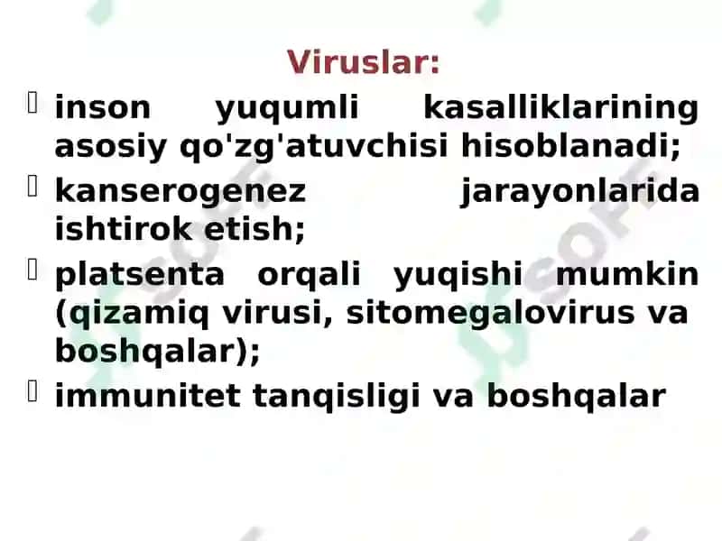 Hayotning hujayraviyasoslari 8