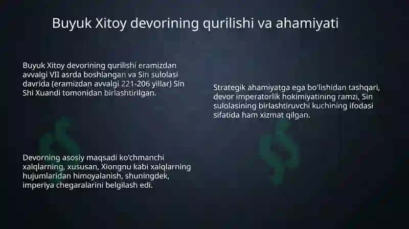 CHJOU, SIN VA XAN PODSHOLIGI DAVRIDAXITOY 8