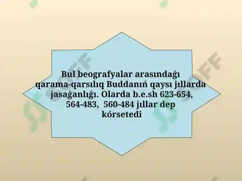 Buddizm haqida o`quv materiallari 8