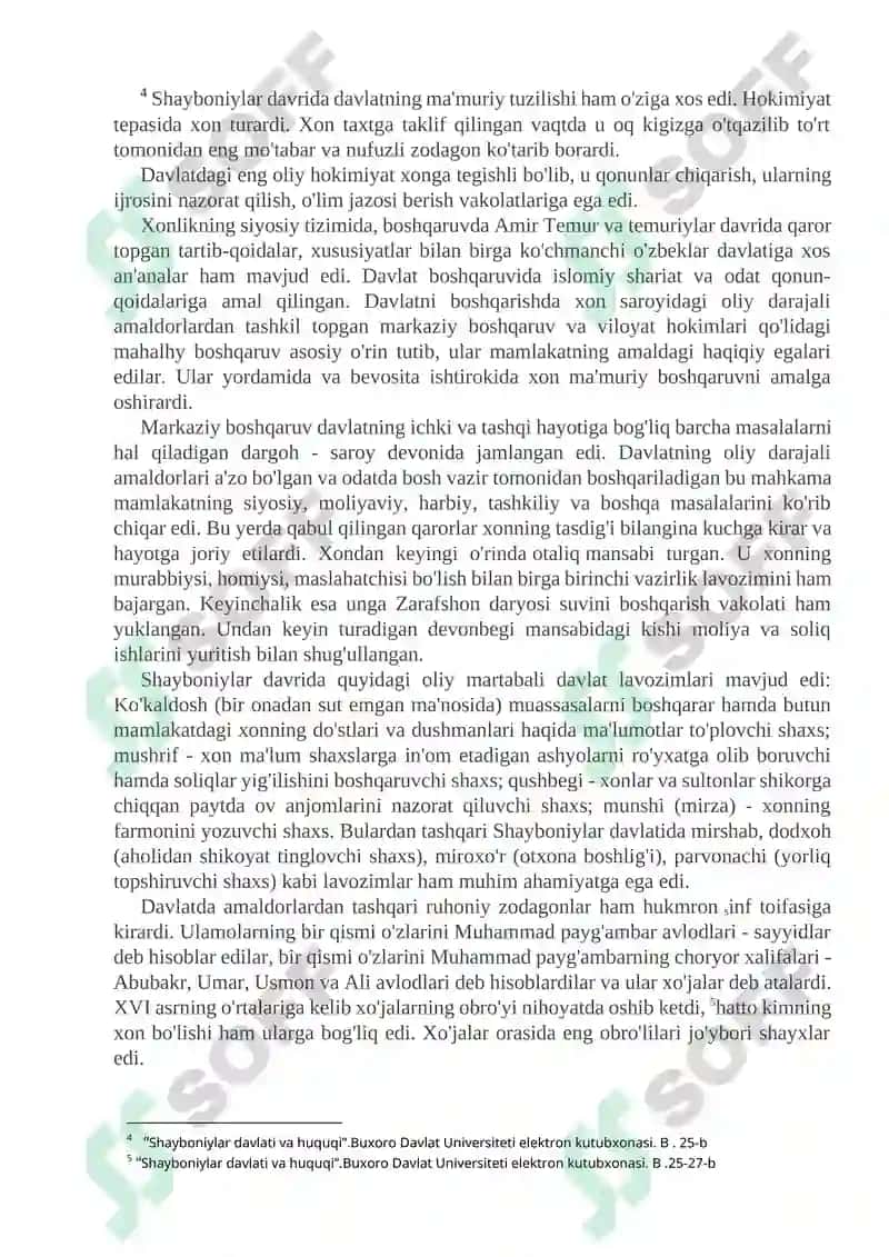 Shayboniylar davlat boshqaruvi 8