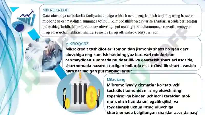 Lombard tashkilotlari faoliyatini tashkilotish asoslari 8