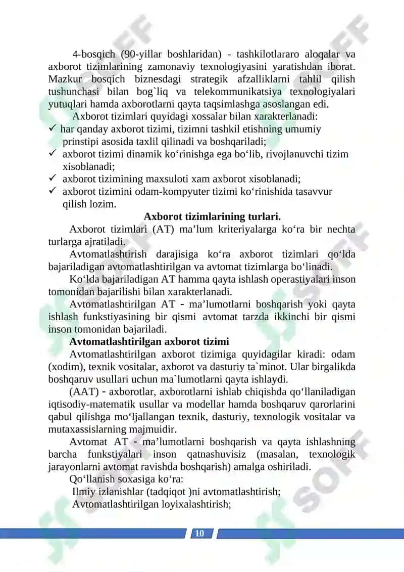 BERILGANLAR BAZASI BOSHQARUVINING TEXNIK ASOSLARI 8