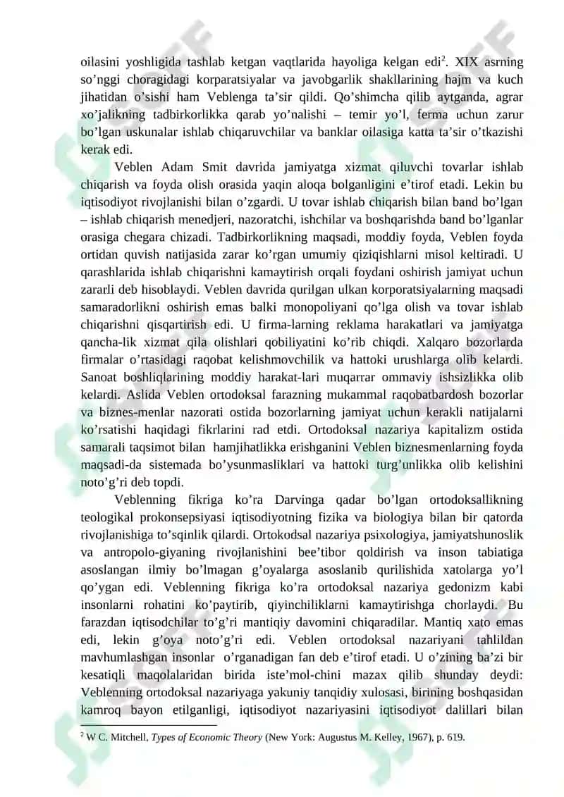 Institutsionalizmning axamiyati va mohiyati 8