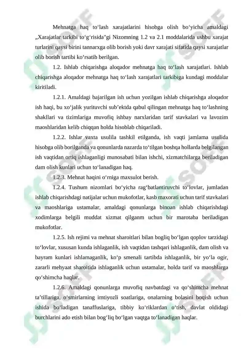 Mehnatni hisobga olish 8