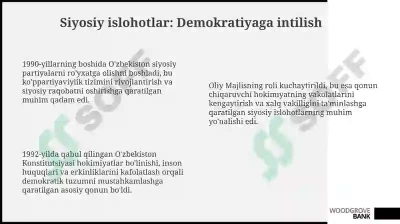 Oʻzbekiston Respublikasi tashkilot topishi 8