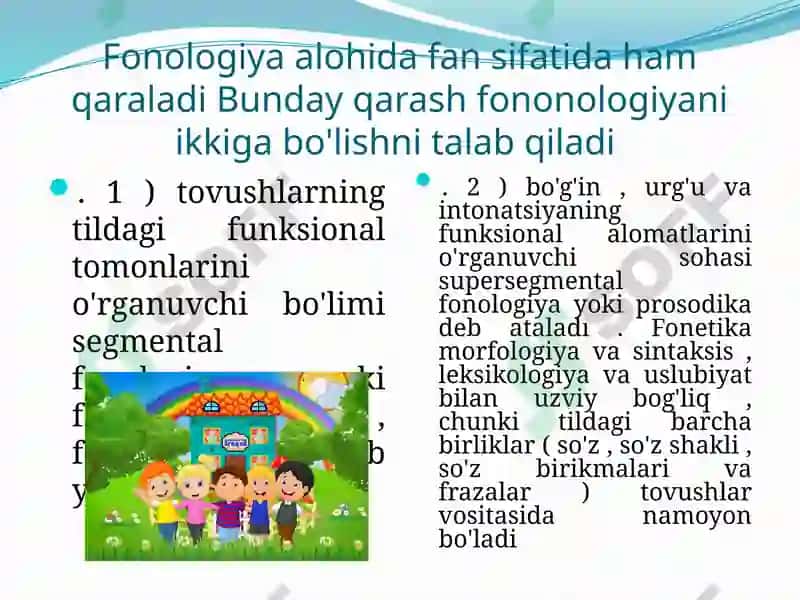 Ochiq va yopiq bo'g'in xususiyatlari 8