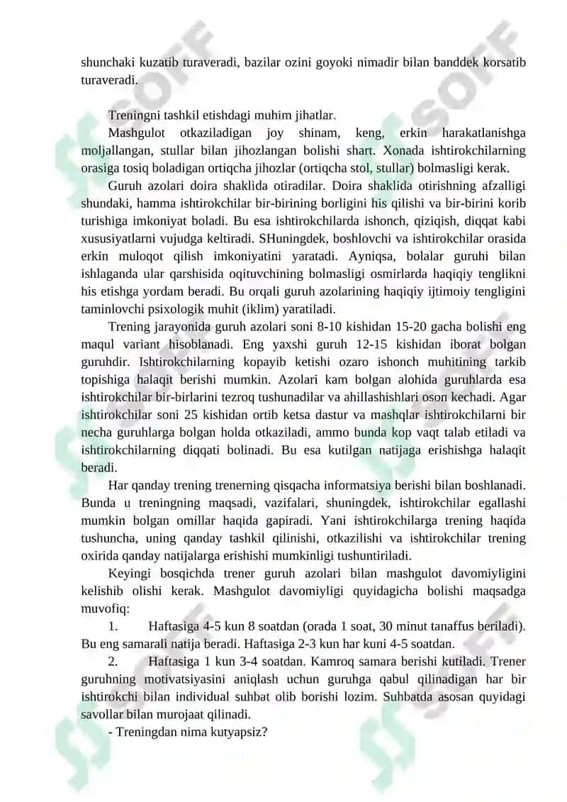 Psixologik trening asoslari 8