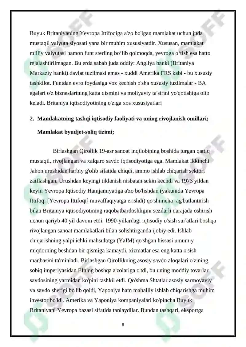BRITANIYA BUYUK BRITANIYA 8
