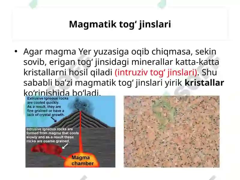 Tog‘jinslarining turlari 8