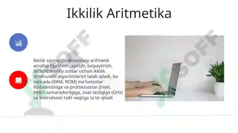 Axborotlarni qayta ishlashning arifmetik asoslari 8