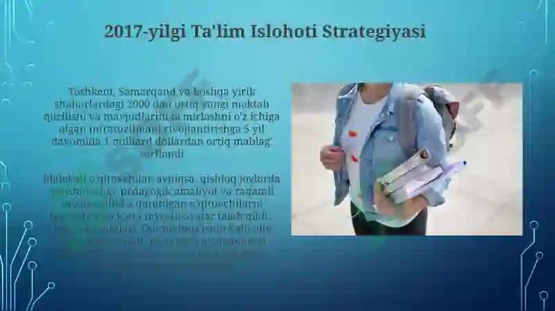 Raqamli ta'lim strategiyasi 8
