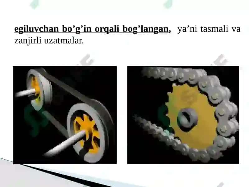 Mexanikuzatmalarning turlari va ishlatilish sohalari 8