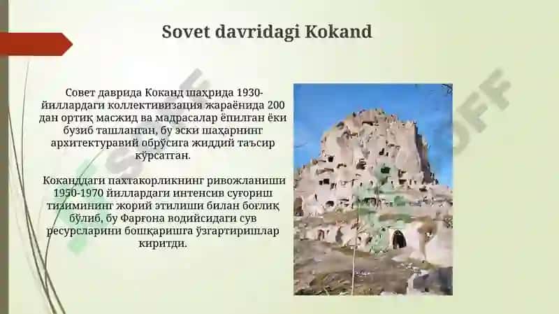 Qadimgi Kokandning Tarixi 8