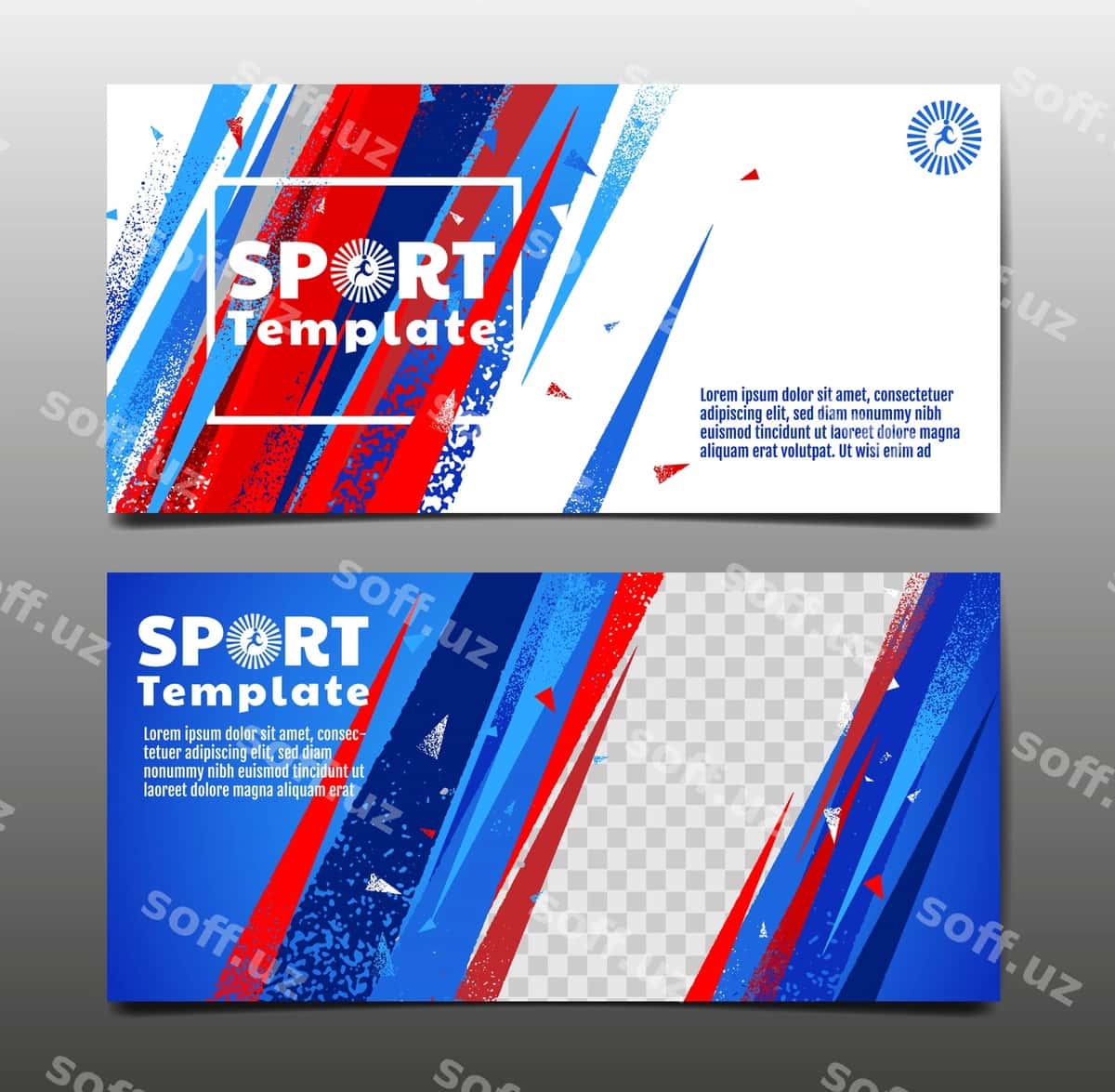 Sport baner shablonlari | Sport banner templates 1