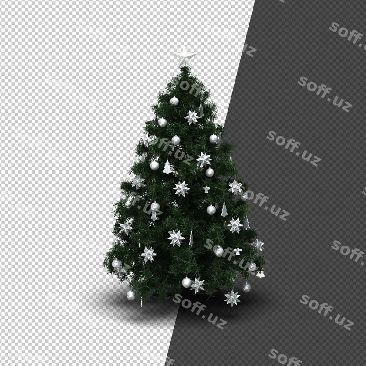 Mustakil Yangi yil yolka | Standalone christmas tree 1