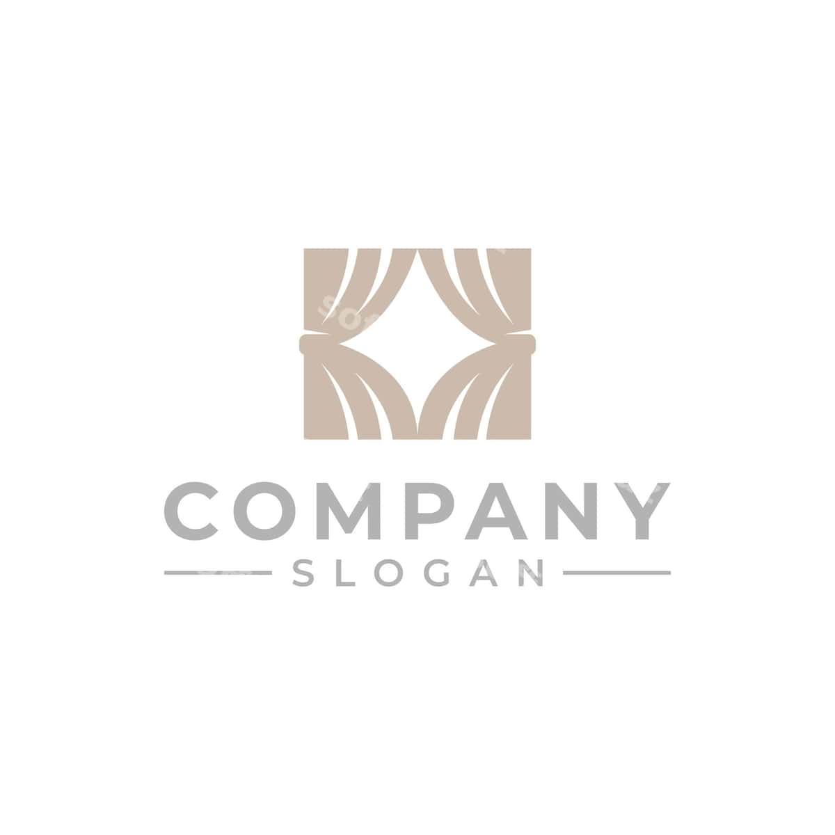 Yulduz perdeli logotip | Star curtain logo 1