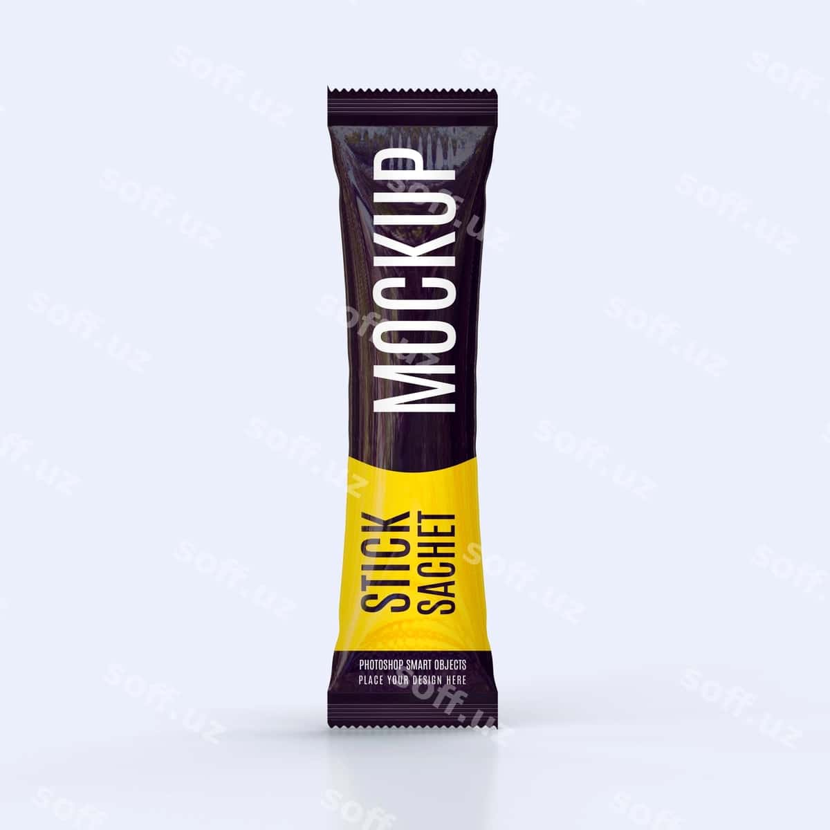 Pasta sachet paketi namunasi | Stick sachet packet mockup 1
