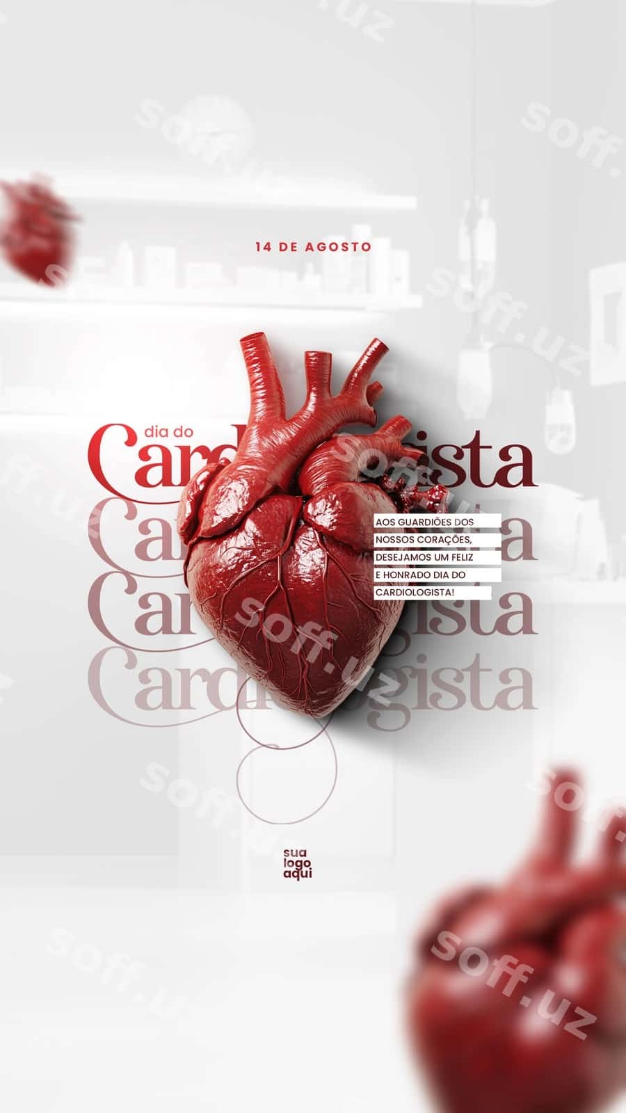 Story Dia kardiolog 14-avgust | Story dia cardiologista 14 de agosto 1