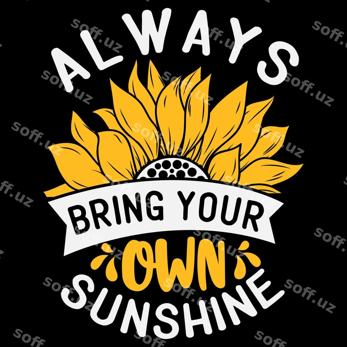 Ayçiçek svg dizayni | Sunflower svg design 1