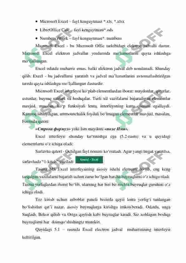 Iqtisodiy masalalarni yechishda jadval muxarrirlaridan foydalanish 2