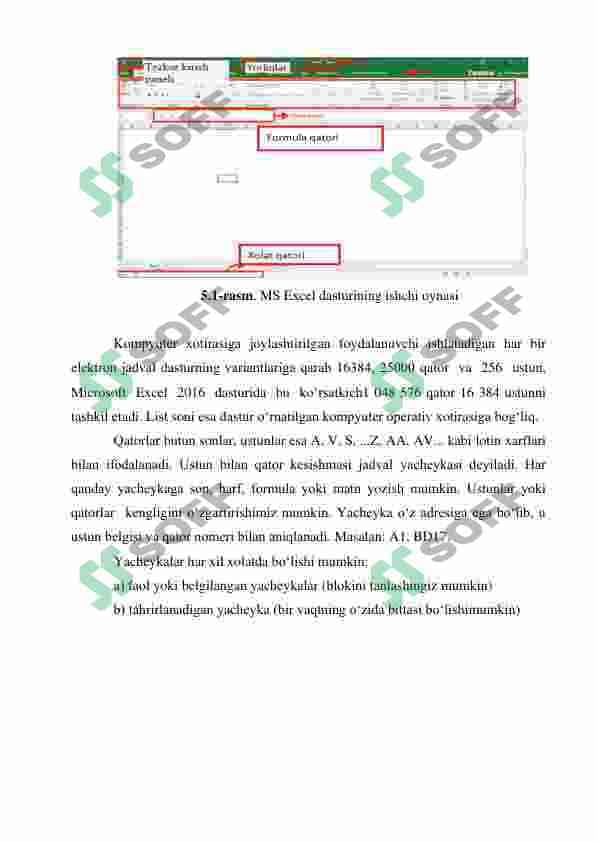 Iqtisodiy masalalarni yechishda jadval muxarrirlaridan foydalanish 3