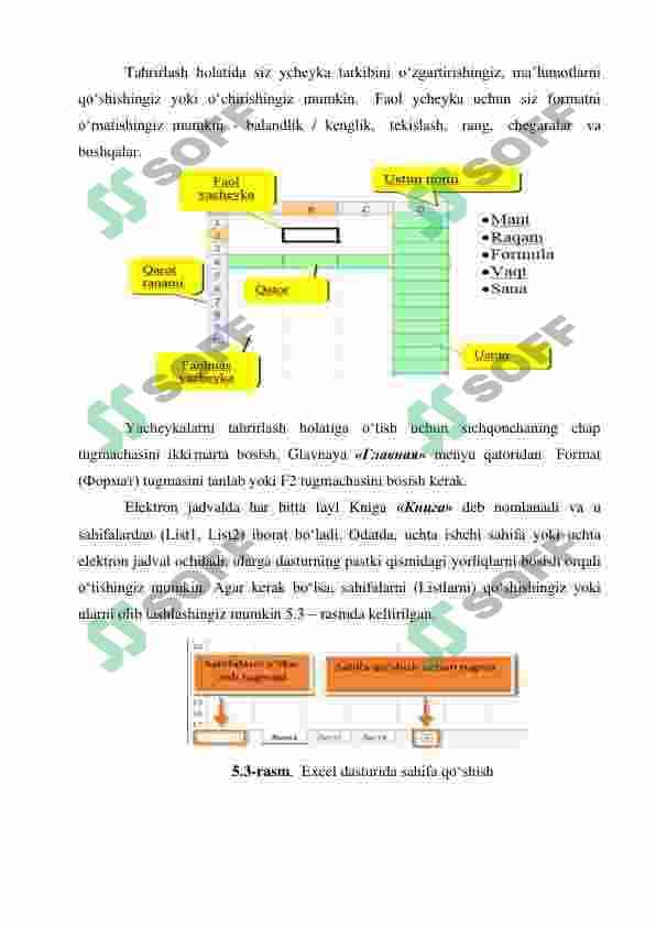 Iqtisodiy masalalarni yechishda jadval muxarrirlaridan foydalanish 4