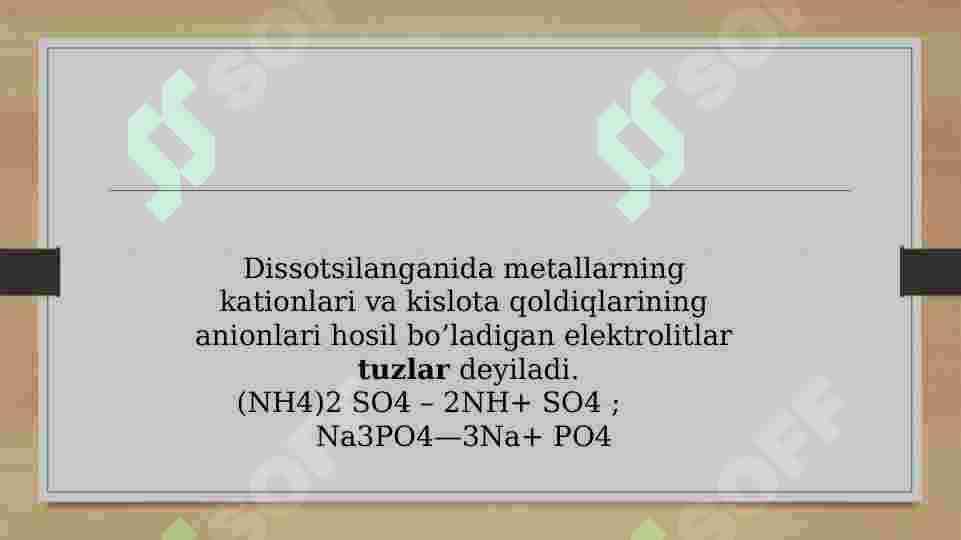 TUZLAR GIDROLIZI 5