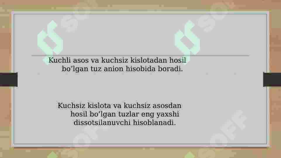 TUZLAR GIDROLIZI 8