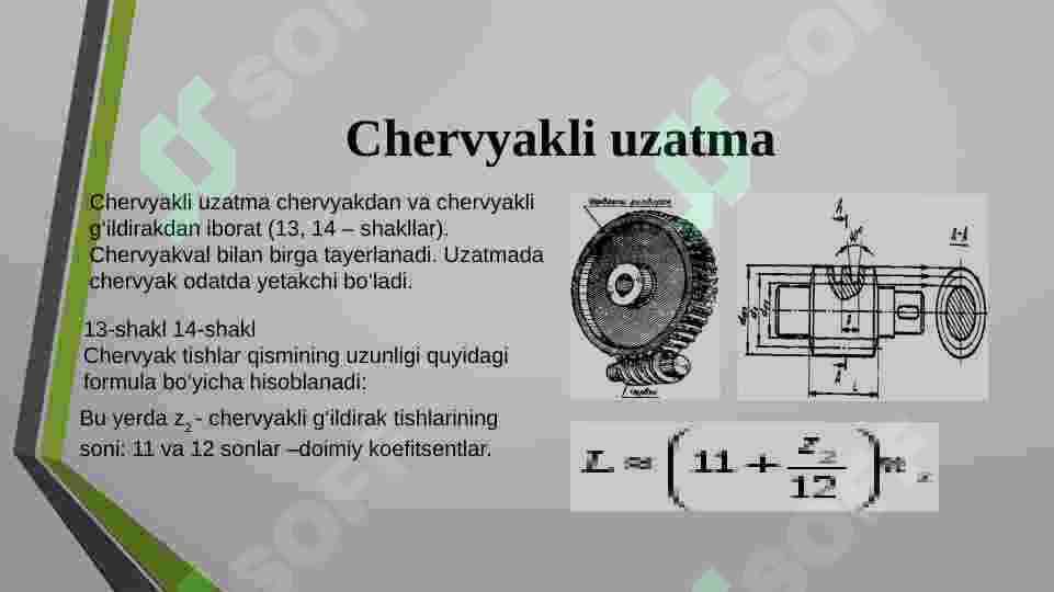Tishli uzatmalar 3