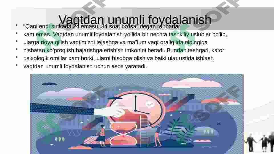 Vaqtni boshqarish 4