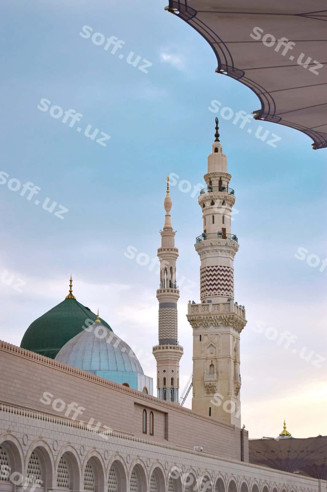 Nabawi masjid manzara, Madinah, Saudi Arabiya | View nabawi mosque madinah saudi arabia 1