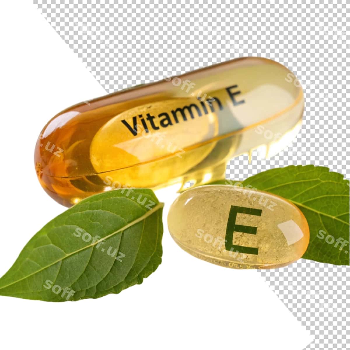 E vitami antioksidant ikonka illustratsiyasi | Vitamin e icon antioxidant illustration 1