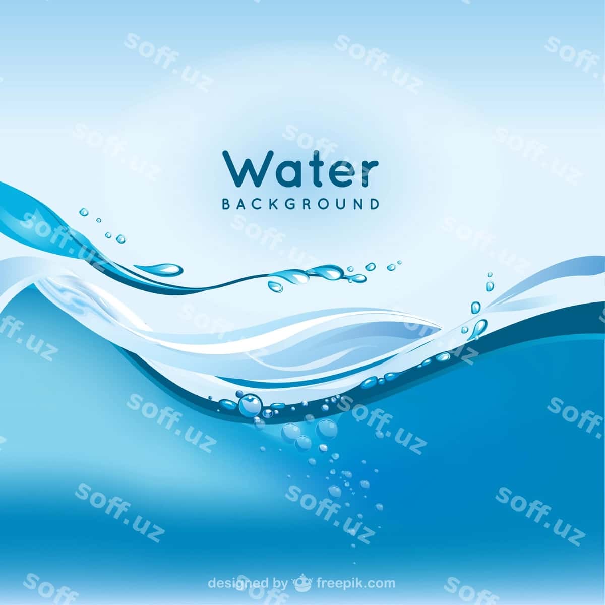 Suvo orqa fon | Water background 1