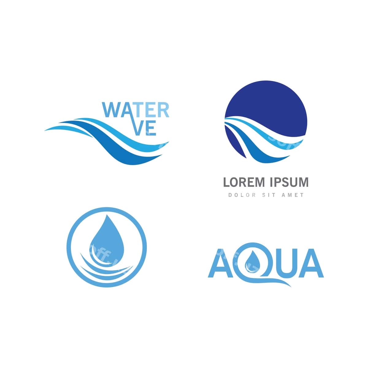 Suvoq dalalang illustratsiyasi | Water wave illustration 1