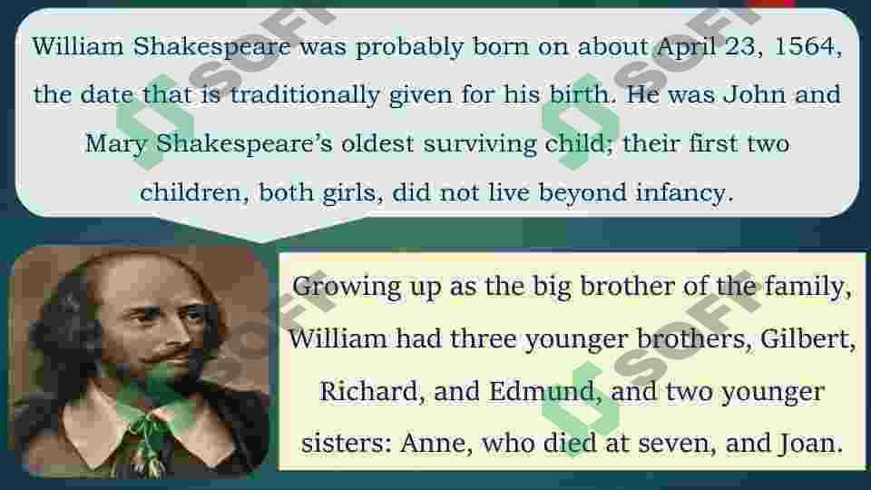 William Shakespeare’s legacy in 21st century. 3