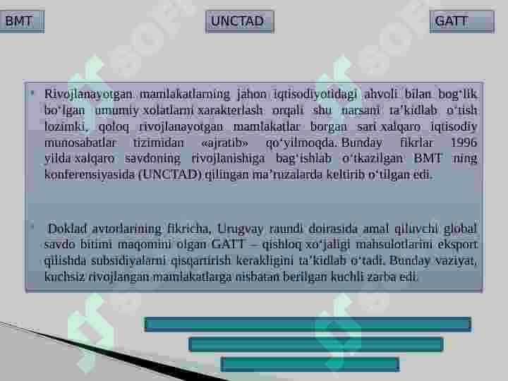 Yangi industrial mamlakatlarda iqtisodiy o'sish suratlari 8