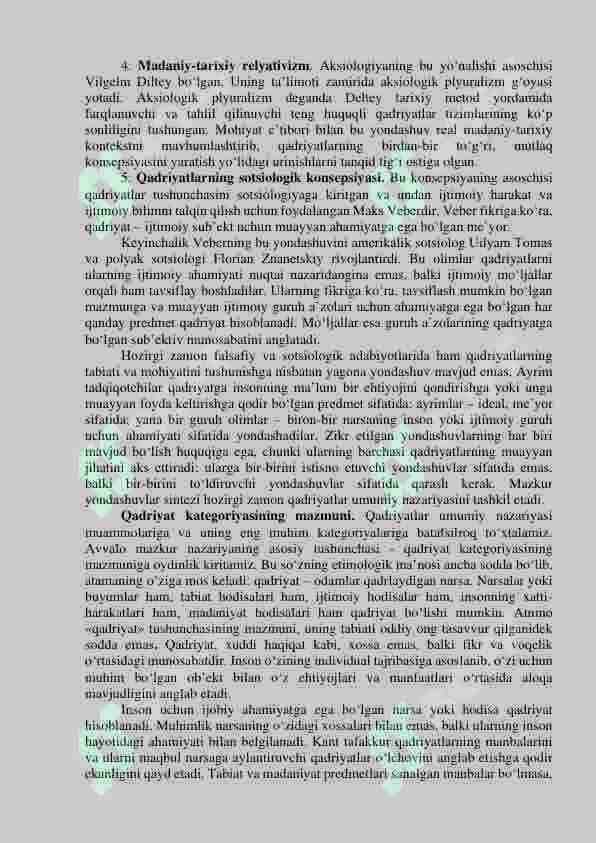 QADRIYATLAR FALSAFASI (AKSIOLOGIYA) 5